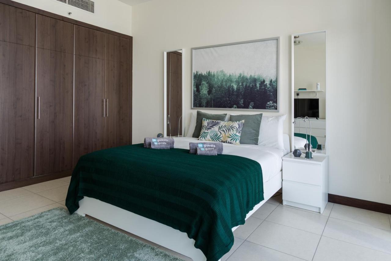迪拜Higuests - Cozy Studio With Panoramic Views On The Lake公寓 外观 照片